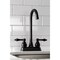 Kingston Brass KB490AL 4-Inch Centerset High-Arc Bar Faucet, Matte Black KB490AL - alternate 5